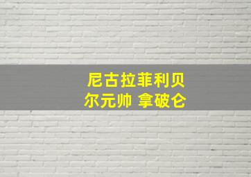 尼古拉菲利贝尔元帅 拿破仑